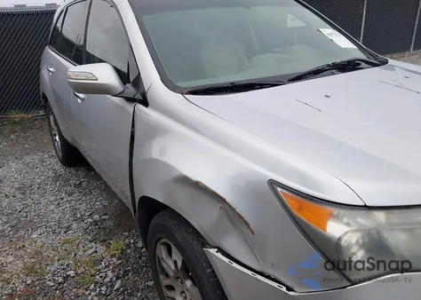 2007 Acura Mdx Technology Package z USA, uszkodzony, nr VIN 2HNYD28357H550697